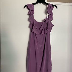 100% silk above the knee dress